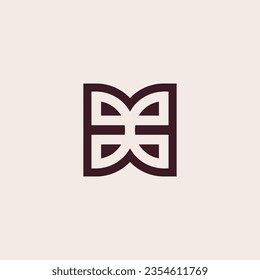 Letter DX or XD logo