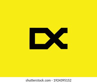 Letter Dx And Xd Logo Design Vector Template