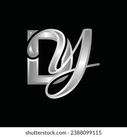 Letter DY luxury modern monogram logo vector design, logo initial vector mark element graphic illustration design template