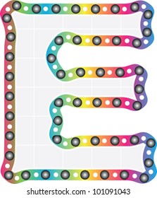 letter e