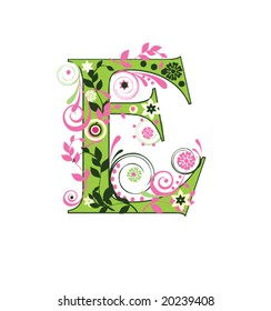 Letter E
