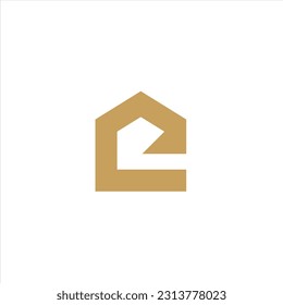 Letter E abstract logos design looks elegant, flexible, dynamic and modern. initial E to produce a monogram that is ready to be applied to the identity of the company. The yellow color philosophy