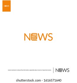 Letter "e" become newspaper symbol.	