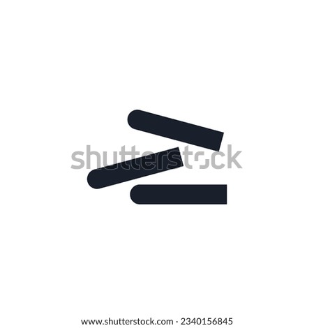 letter E Book Logo Education Flat Vector Design template element