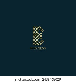 Letter E brand logo icon design template