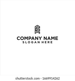 letter e building logo design vector illustration template