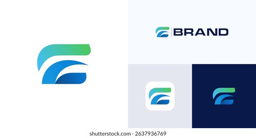 Letter E capital mark with vivid gradient color, Logo icon design vector illustration element editable, Modern symbol initial alphabet sign for technology, business company and brand identity