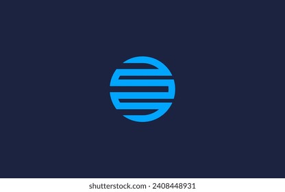 letter e circle logo icon design vector design template inspiration