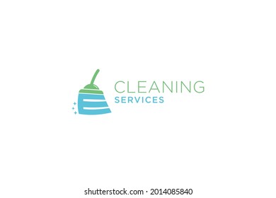 Letter E for cleaning clean service Maintenance for car detailing, homes logo icon vector.