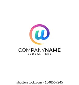 Letter E Colorful Concept illustration vector template. Suitable for Creative Industry, Multimedia, entertainment, Educations, Shop, and any related business