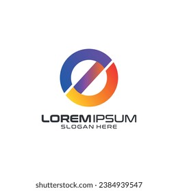 letter e colorful logo design