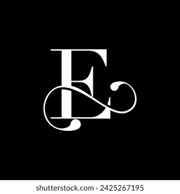 Letter E Cool And timeless icon