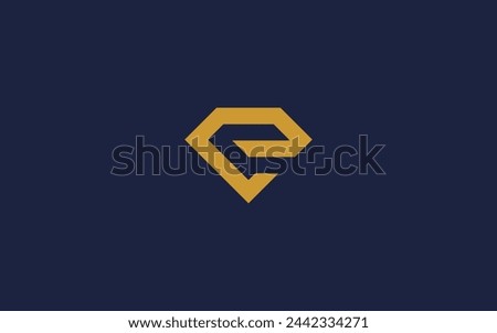 letter e with diamond logo icon design vector design template inspiration