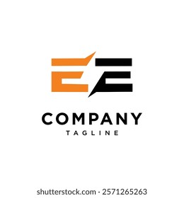 
Letter E E Electrical Logo Icon Vector