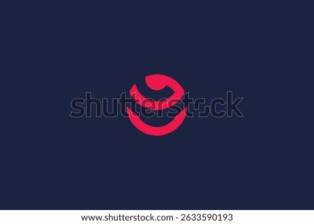 letter e eye logo icon concept vector logo design template elements