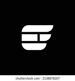 Letter E and F Logo fit for Everything