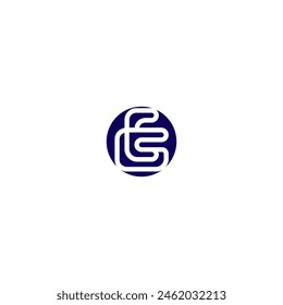 letter E and G monogram golden logo design vector