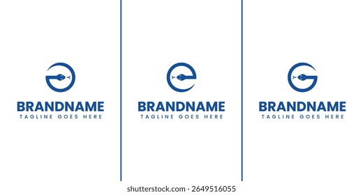 Letter A E G Snake Logo, symbolizing agility, transformation, and dynamic energy