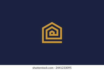 letter e with house logo icon design vector design template inspiration