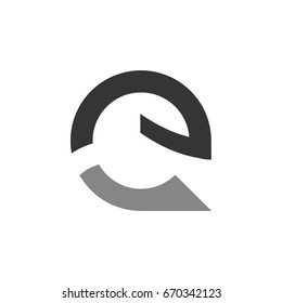 letter e logo