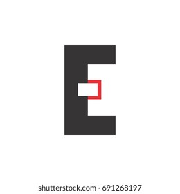 letter e logo