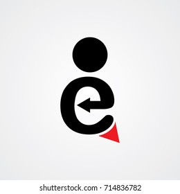 letter e logo