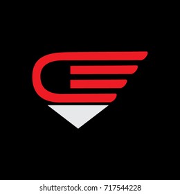 letter E logo