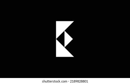 Letter E Logo, alphabet logo design.