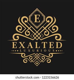 Letter E Logo - Classic Luxurious Style Logo Template