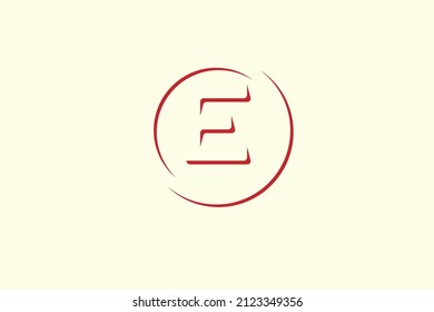 Letter E Logo For a company or brand