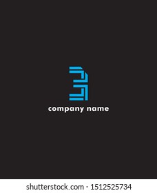 letter E logo company name commercial grapich to use