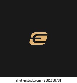 Letter E Logo With Creative Modern Vector Template.  Business Letter E Logo Design

