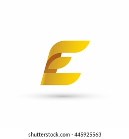 letter E logo design