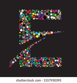 Letter E Logo Design with Apple Template Vector
 