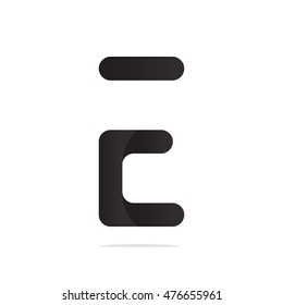 Letter E logo design concept