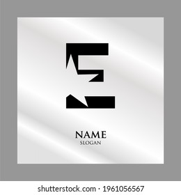 Letter "E" logo design. creative design. Design simple. office logo. Design of an elegant universal vector sign. Premium business logo type. Graphic alphabet symbol for company business identity