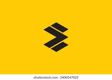 Plantilla de vector de diseño de logotipo de carta E
