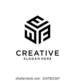 Logo-Designvorlage Letter e