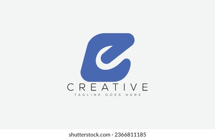 Letter E logo design template vector illustration