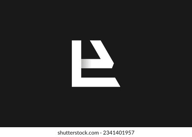Letter E logo design vector with modern creative idea