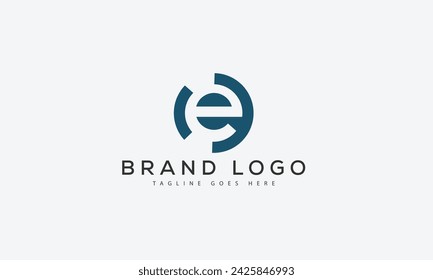 letter E logo design vector template design for brand.