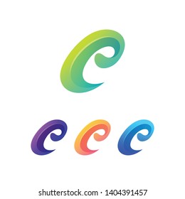 letter e logo design,vector, illustration ready to use 