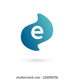 Letter E logo icon