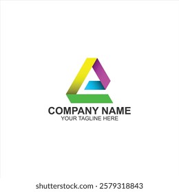 letter e logo icon for company identity with creative illustration