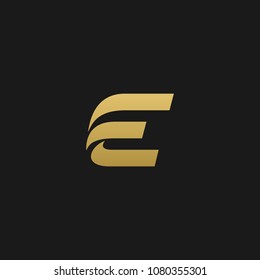 Letter E logo icon design template elements - vector sign