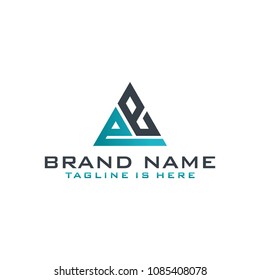 Letter A E logo icon design template elements