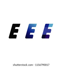 Letter E Logo, E Icon Design