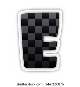 Letter E logo icon design template elements. Vector color sign.