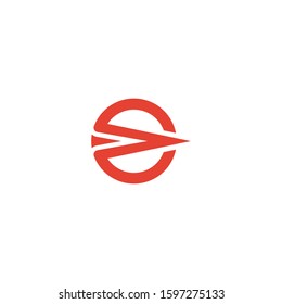 Letter E logo icon design template elements. Vector color sign.