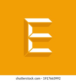 Design-Vorlage für das Zeichen E-Logo
